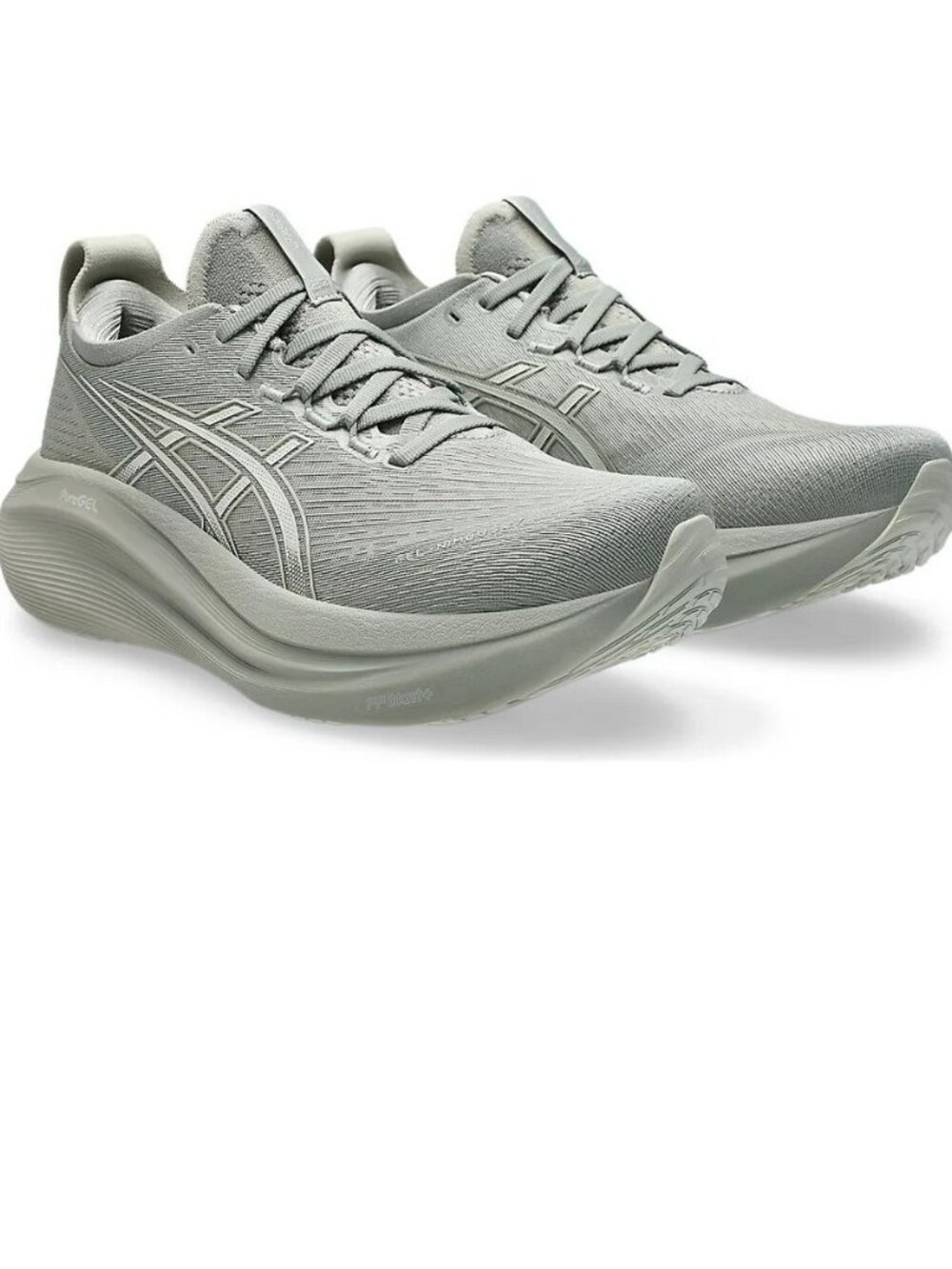 ASICS GEL-NIMBUS 27 1011B958 Men's Running Shoes Seal Gray/Lake Gray 11 US